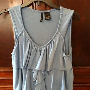 Azure Blue Sleeveless Top